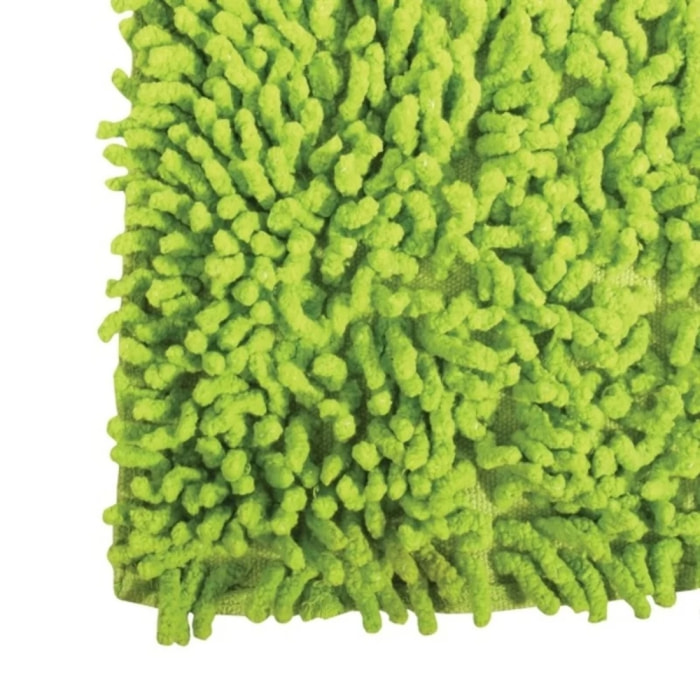 MSV Tapis de bain Coton 60x40cm Vert