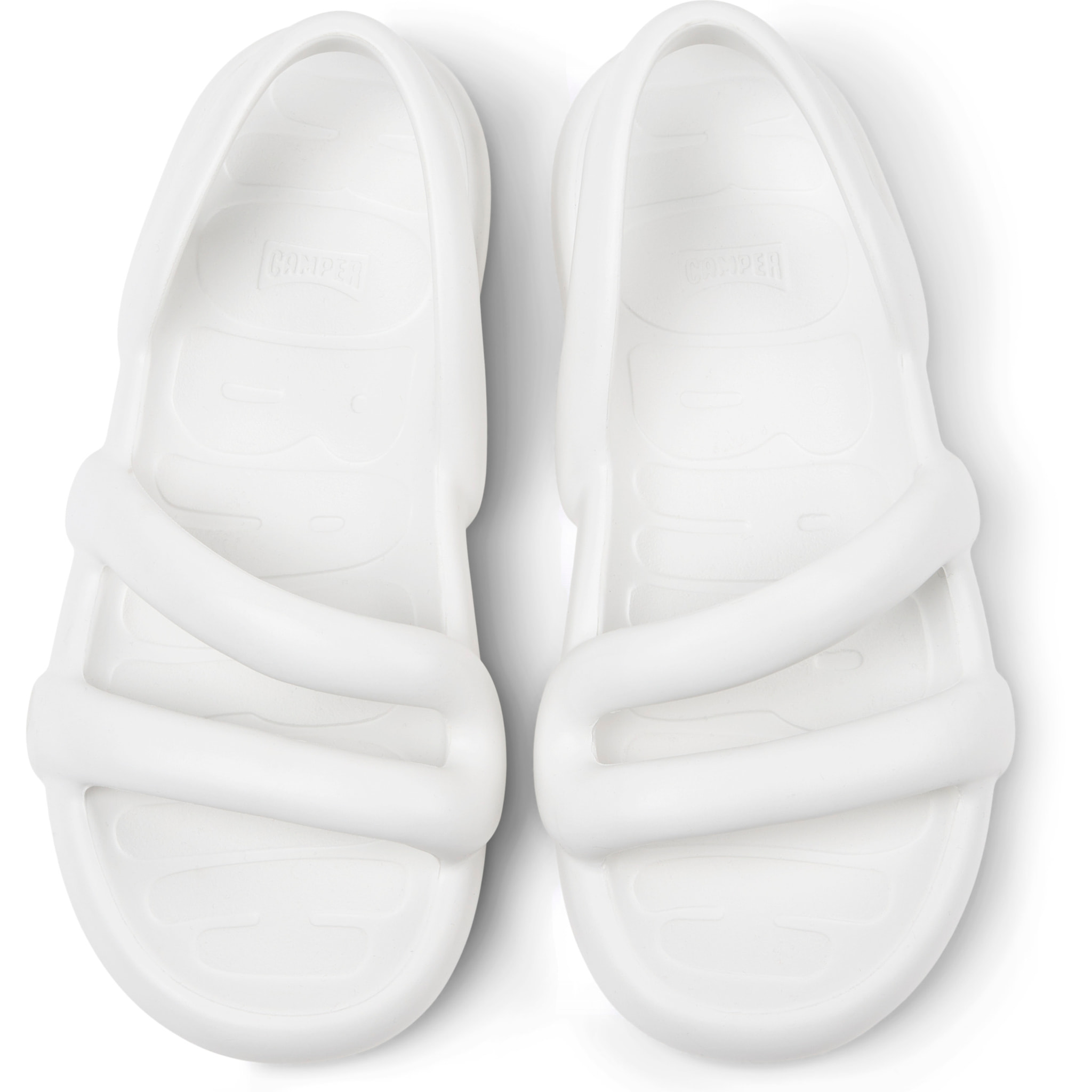 Sandali - CAMPER Kobarah Flat - Bianco - Sintetico