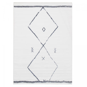 Tapis salon et chambre tissé motif berbère LOKA