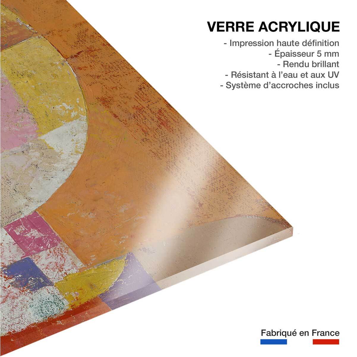 Tableau d'art classique Senecio de Paul Klee Tableau plexiglas