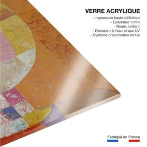 Tableau d'art classique Senecio de Paul Klee Tableau plexiglas