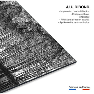 Tableau nature pointillisme Tableau alu Dibond