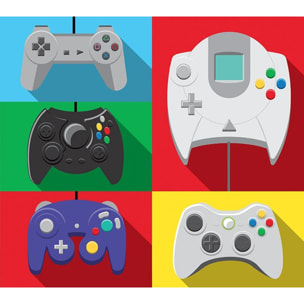 Affiche - Legendary Controllers - Olivier Bourdereau