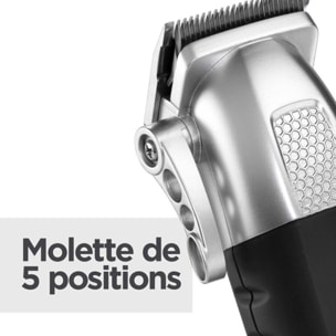 Tondeuse cheveux BABYLISS E812E Lithium Power, précision 0,8 mm, autonomie 180 mn