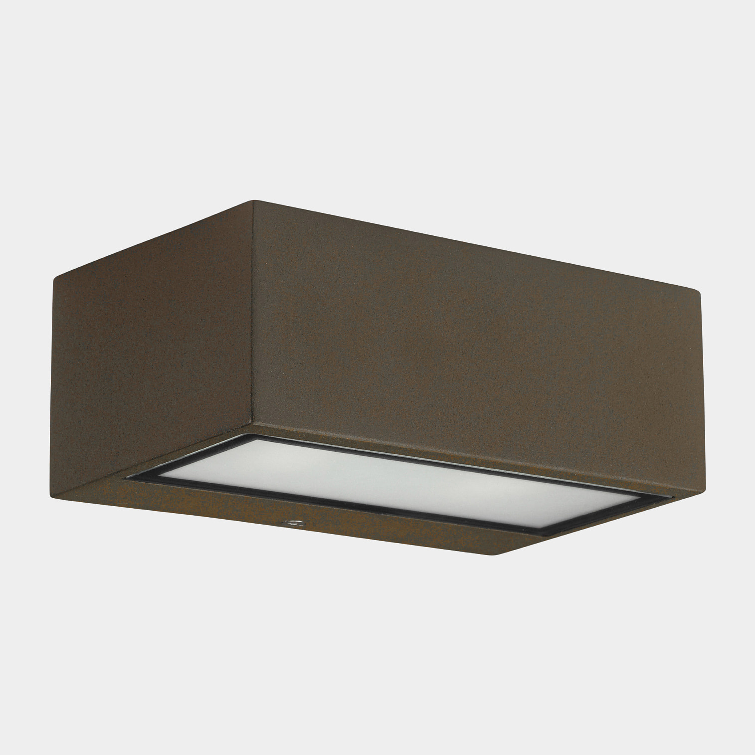 LEDS·C4 Aplique Ip66 Nemesis Aluminium 70*170Mm R7S 100W Marrón 1498Lm