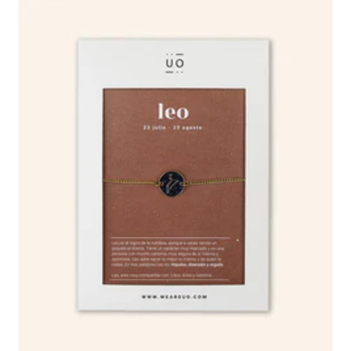 Pulsera Charm "Leo"