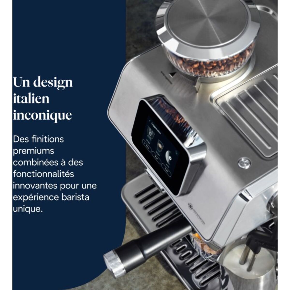 Machine à expresso DELONGHI Spécialista Touch EC9455.M