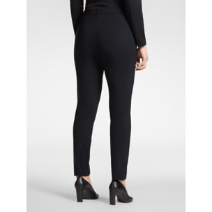 Elena Mirò - Pantaloni chinos in jersey - Nero