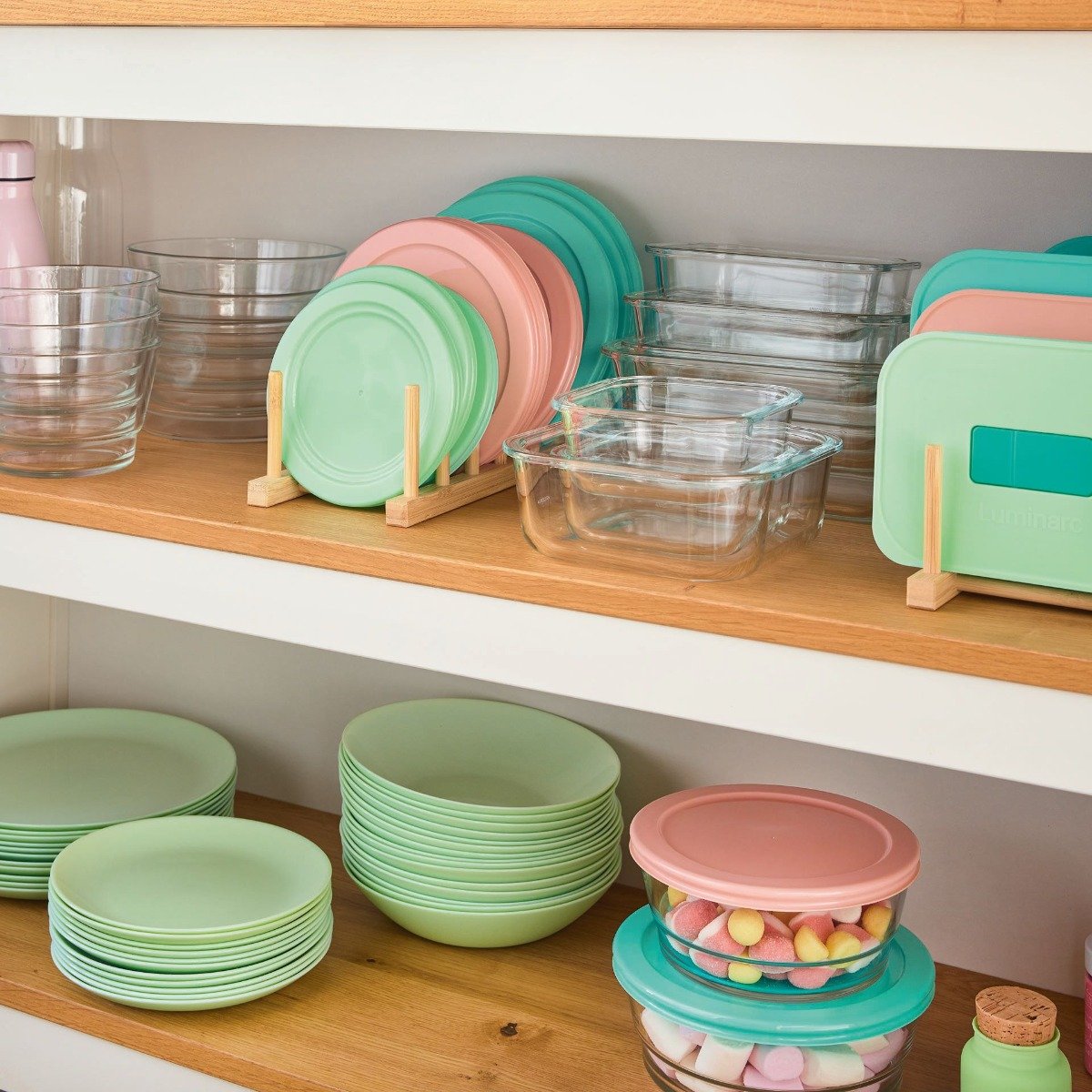 Boite de conservation 135 cl avec couvercle Eat & Joy - Luminarc