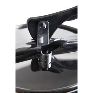 Cocotte-minute 7 L Excelsa – Professional Cook, Acier Noir