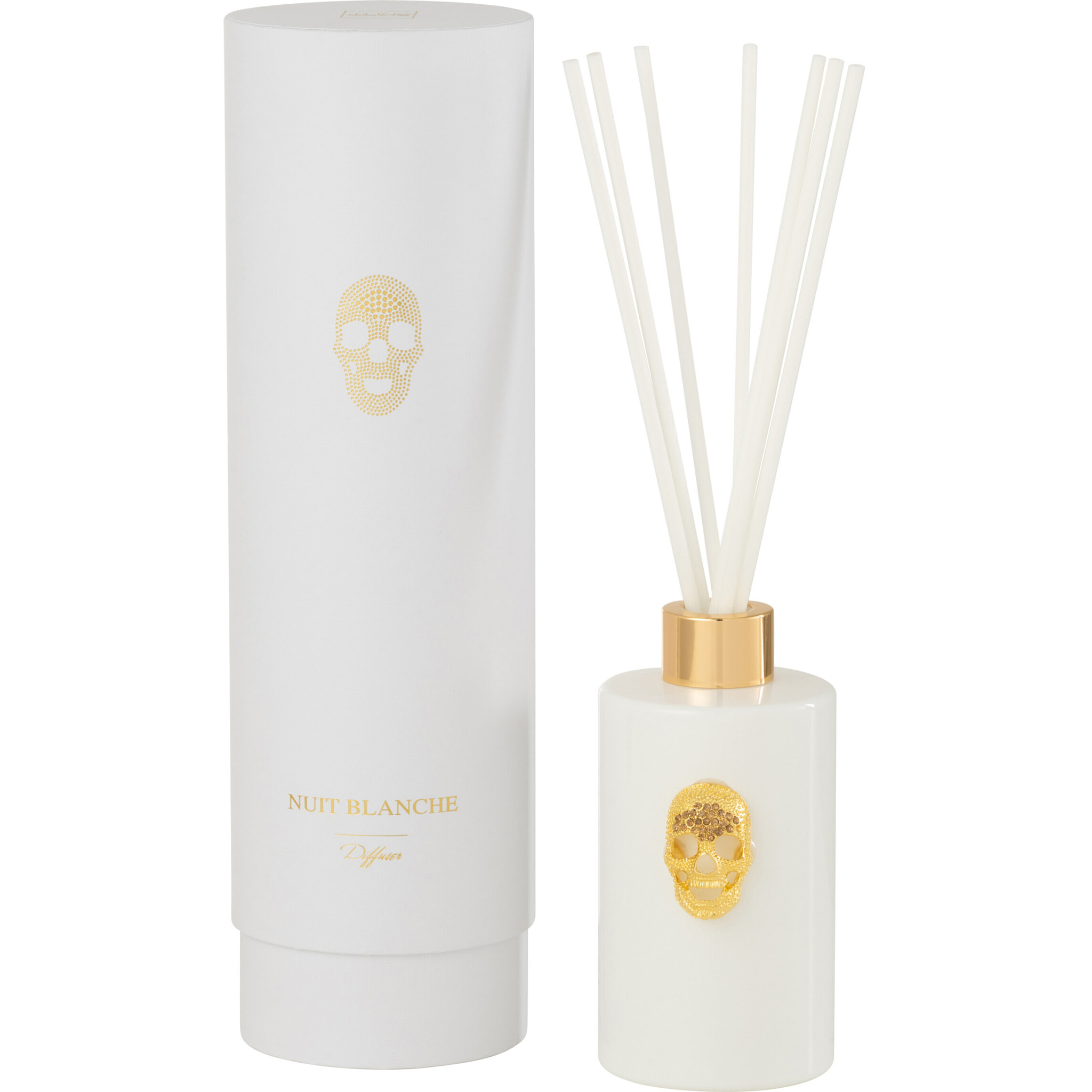 J-Line Bâtonnets parfumés Crâne - nuit blanche - 200ml