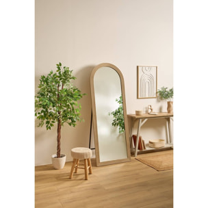 Miroir Hsur pied Helois 72x192cm beige