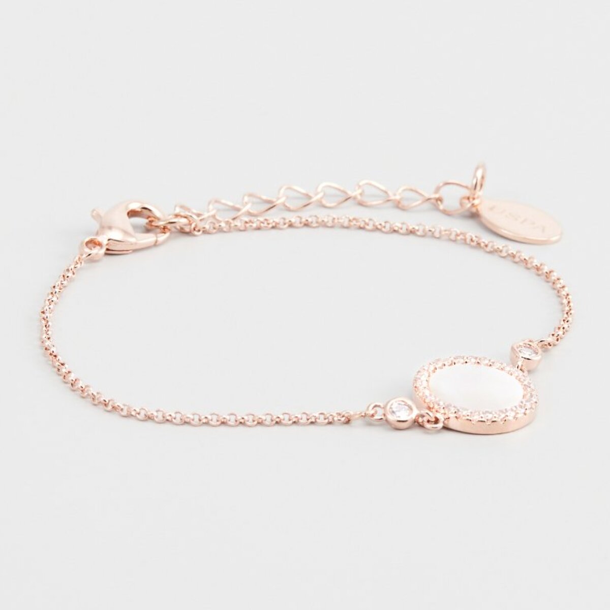 Bracciale U.S. Polo Assn. In metallo placcato oro rosa
