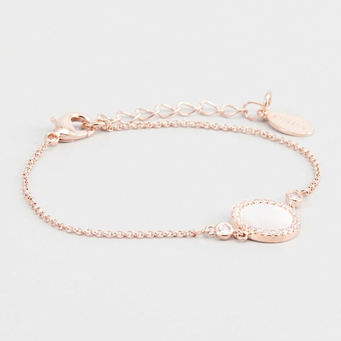 Bracciale U.S. Polo Assn. In metallo placcato oro rosa