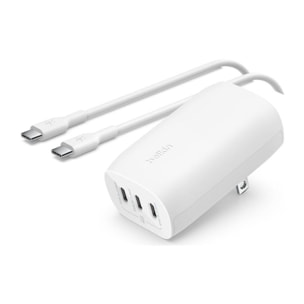 Chargeur secteu BELKIN 3 port USB-C 67W PPS + cable USB C