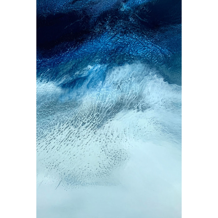 Tableau bleu rivage Tableau plexiglas