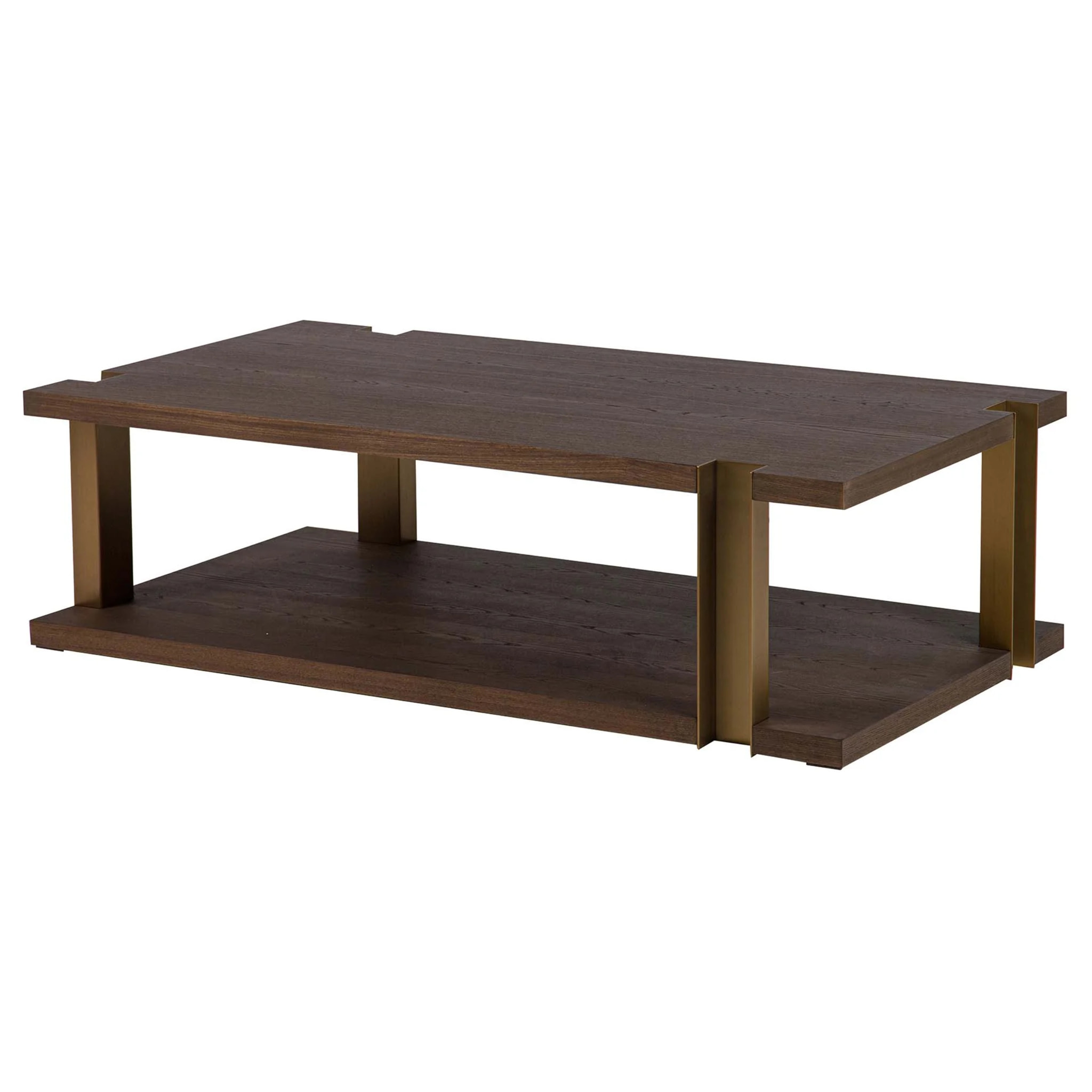Mesa Centro Mdf Acero Inoxidable Noblesse 130x70x38 Cm