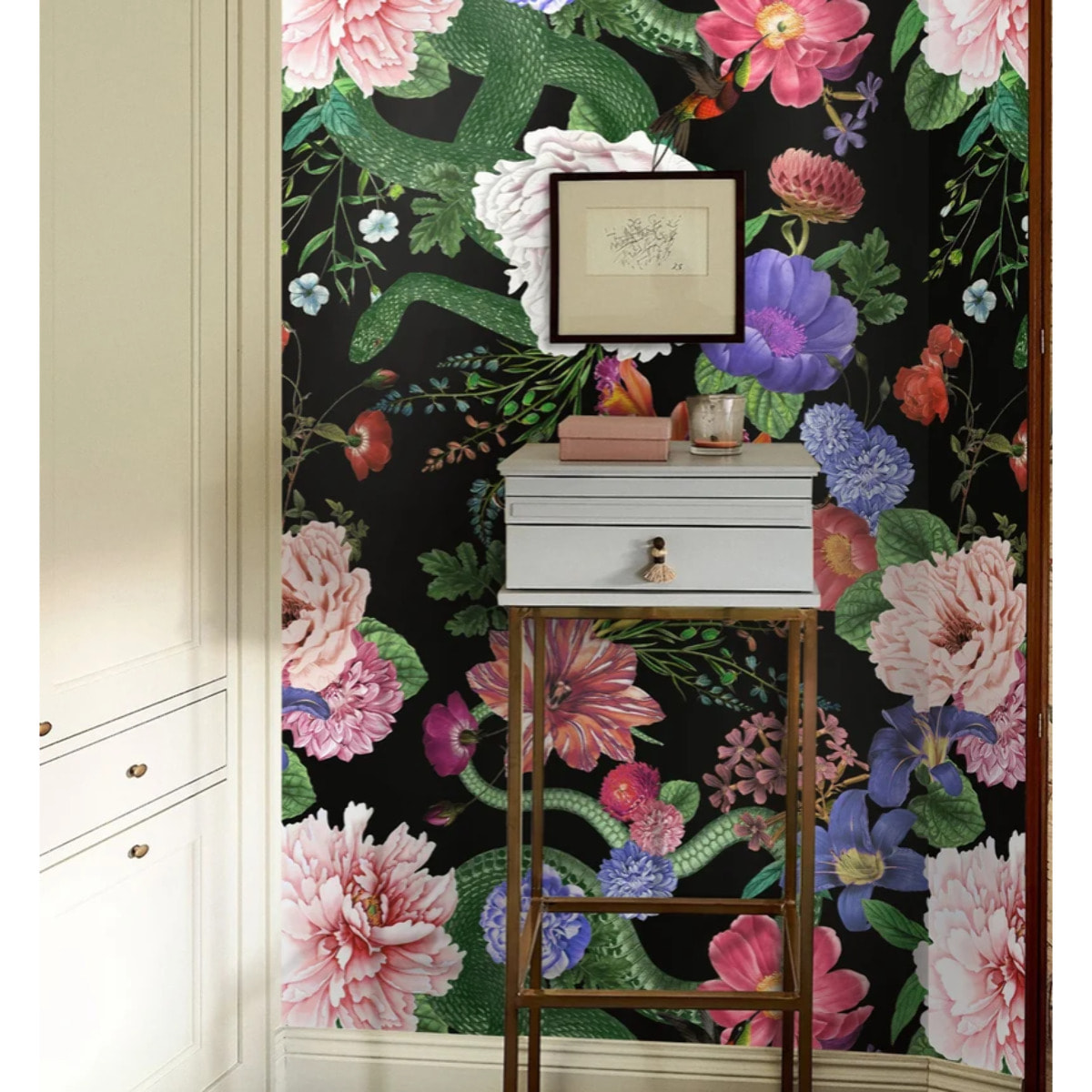 Carta da Parati Fiori Botanici