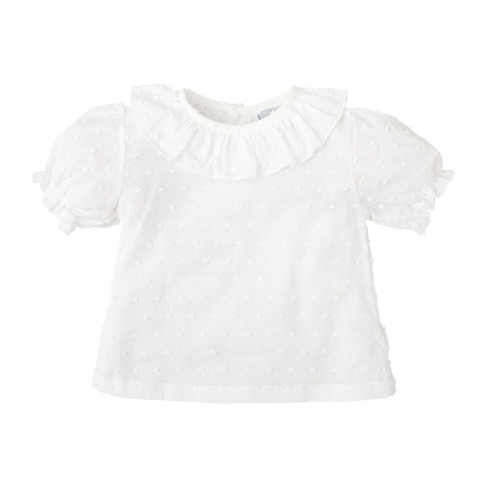 Camisa Plumetti C/Volante M/C