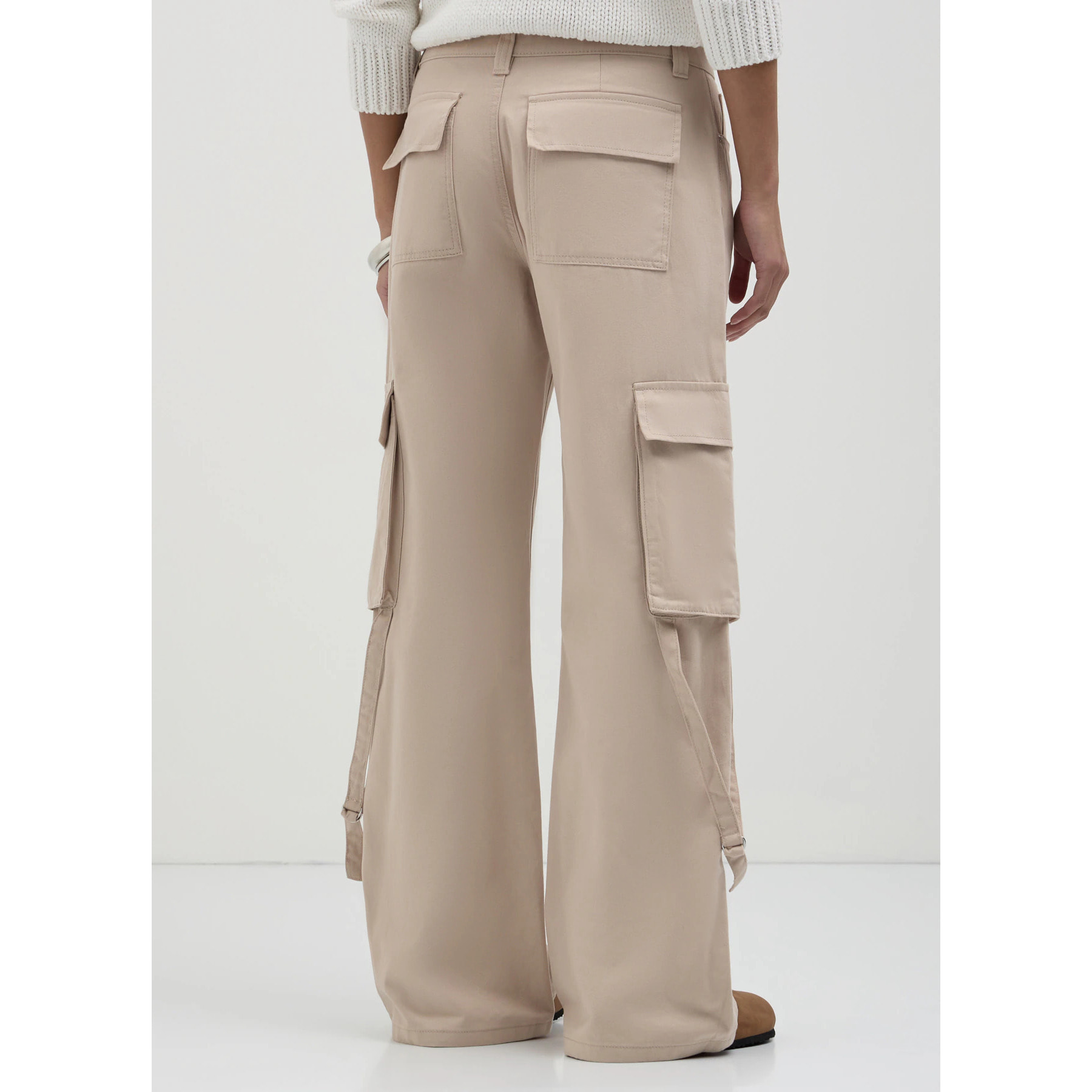 Pantalone cargo cotone