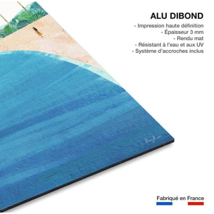 Tableau monde paradise beach  Tableau alu Dibond