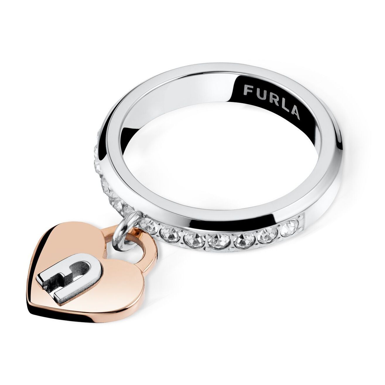 Furla Joyería Anillo Furla Loving Padlock