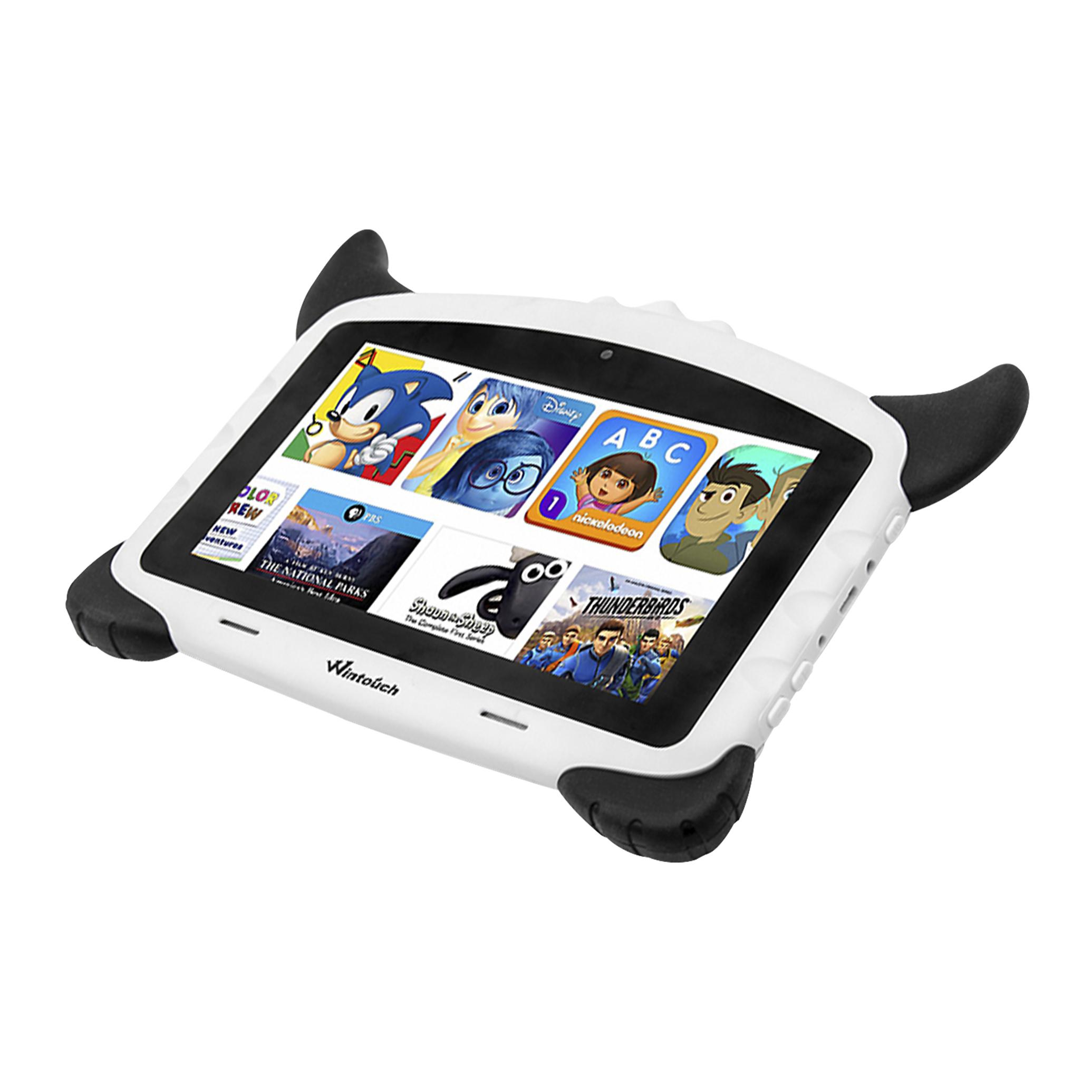 DAM Tablet Infantil K702 WiFi. SO Android 7. Pantalla 7'' 1024x600px. MTK 6735 Quad Core 1,5GB RAM + 16GB. Doble cámara. 23,5x2x16,5 Cm. Color: Blanco