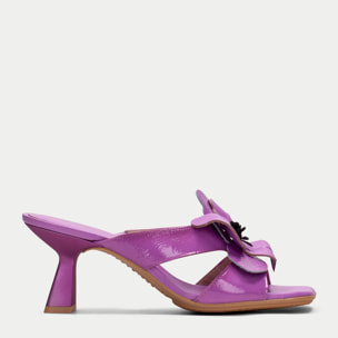 Sandalia Destalonada Daniella Violet 6 cm