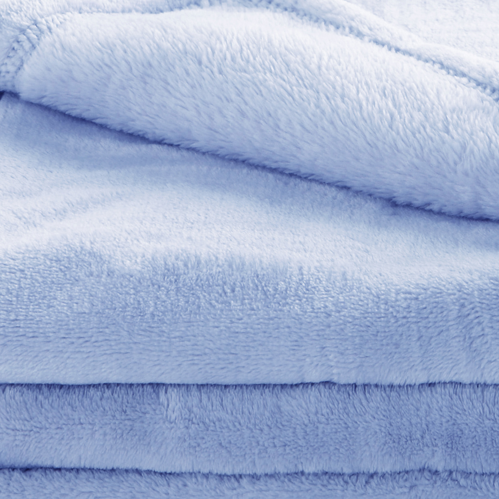 Couverture enfant en microfibre - Bleu ciel