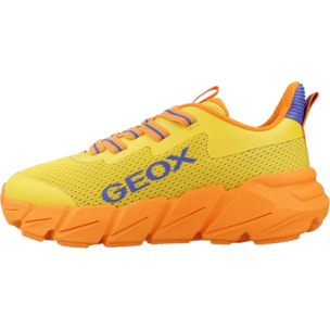 Zapatillas Niño de la marca GEOX  modelo J FLEXYPER FAST BOY Yellow