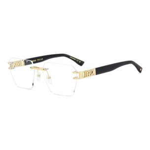 Gafas de Vista Dsquared2 D2 0173 000 de Metal Hombre 57 mm
