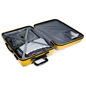 Maleta Itaca Elba Set De 3 Unidades Mostaza