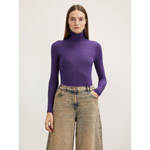 Motivi - Dolcevita misto modal - Viola