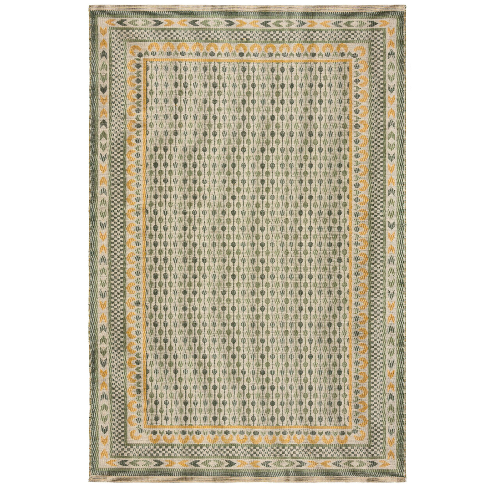 Tapis en jute MARA Vert