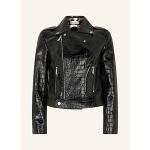 PHILIPP PLEIN Biker Jacket Cocco