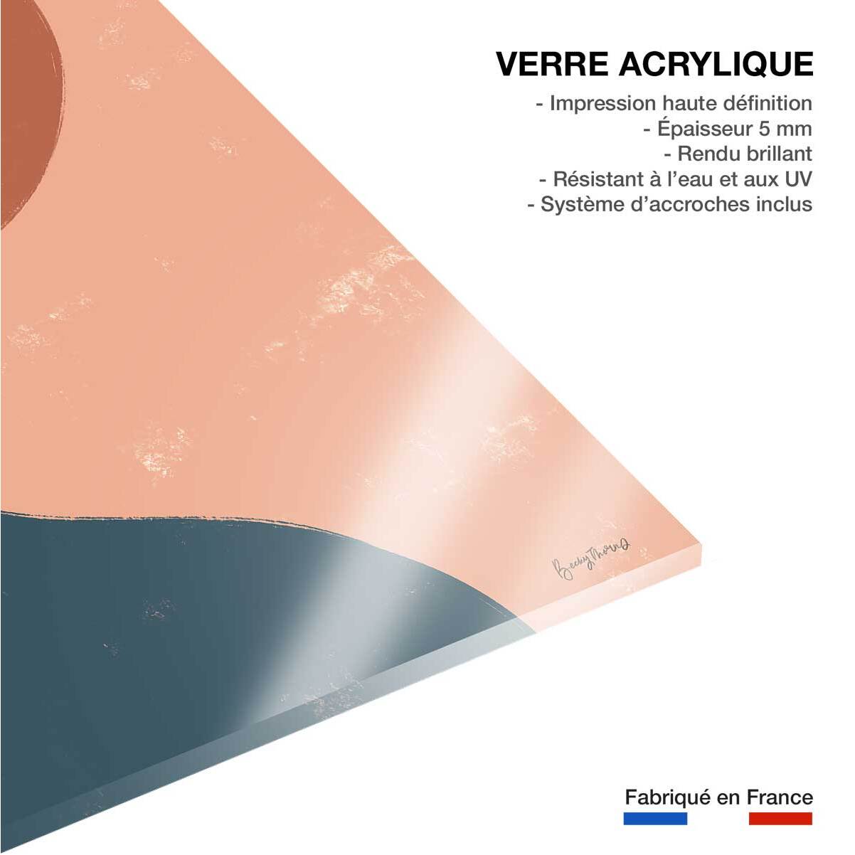 Tableau Couleurs du sud Tableau plexiglas