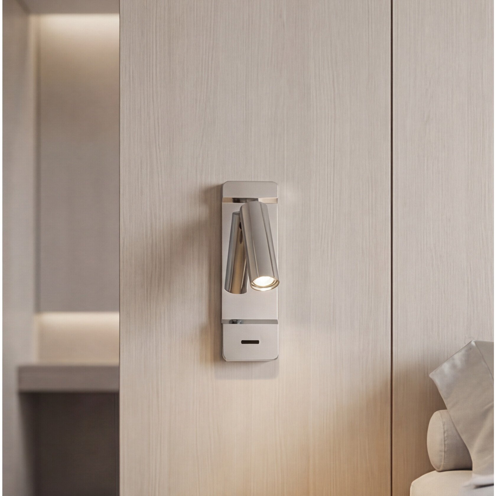 LEDS C4 Luz De Lectura Lire Switch LED 2.2W 2700K Cromo 125Lm