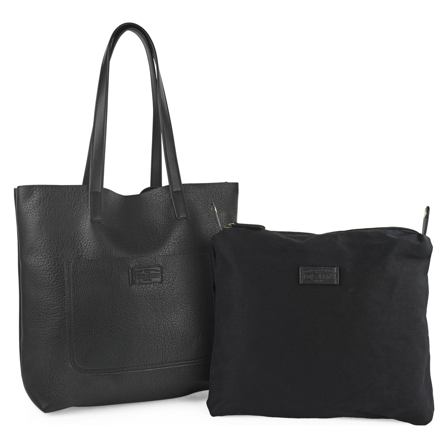 Bolso Shopper-Tote Lois Ankeny Negro