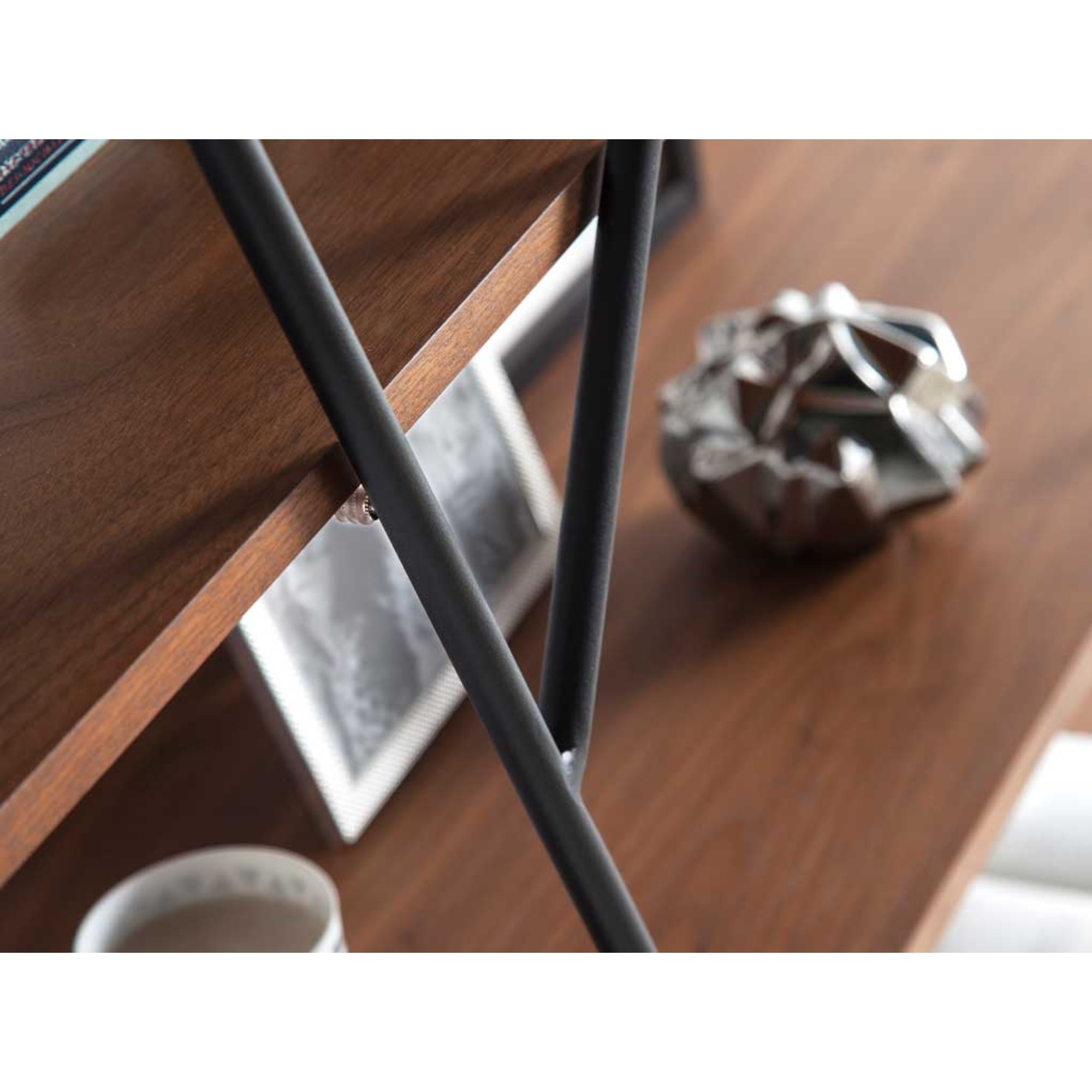 Estantería – Nogal y negro