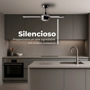 Ventilador de techo EVVO V516 Steel
