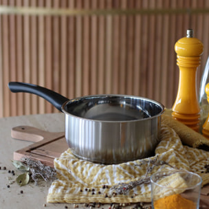 Casserole en acier inoxydable 16cm - tous feux FIRST