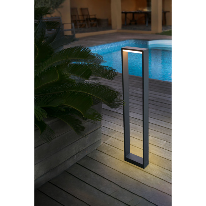 ALP LED Lampe balise gris foncé h 80 cm