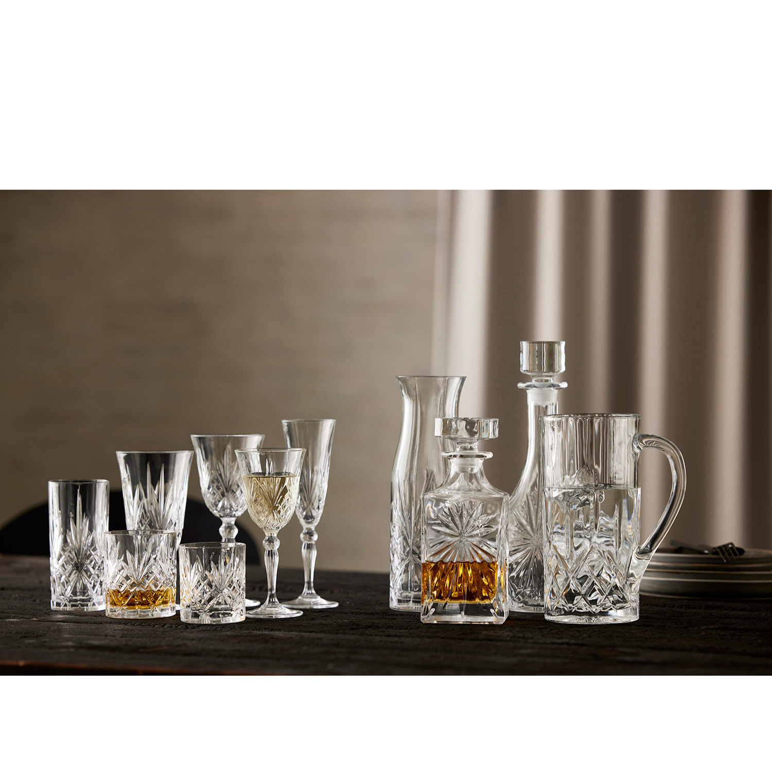 Set de 4 verres à bière Melodia 40cl