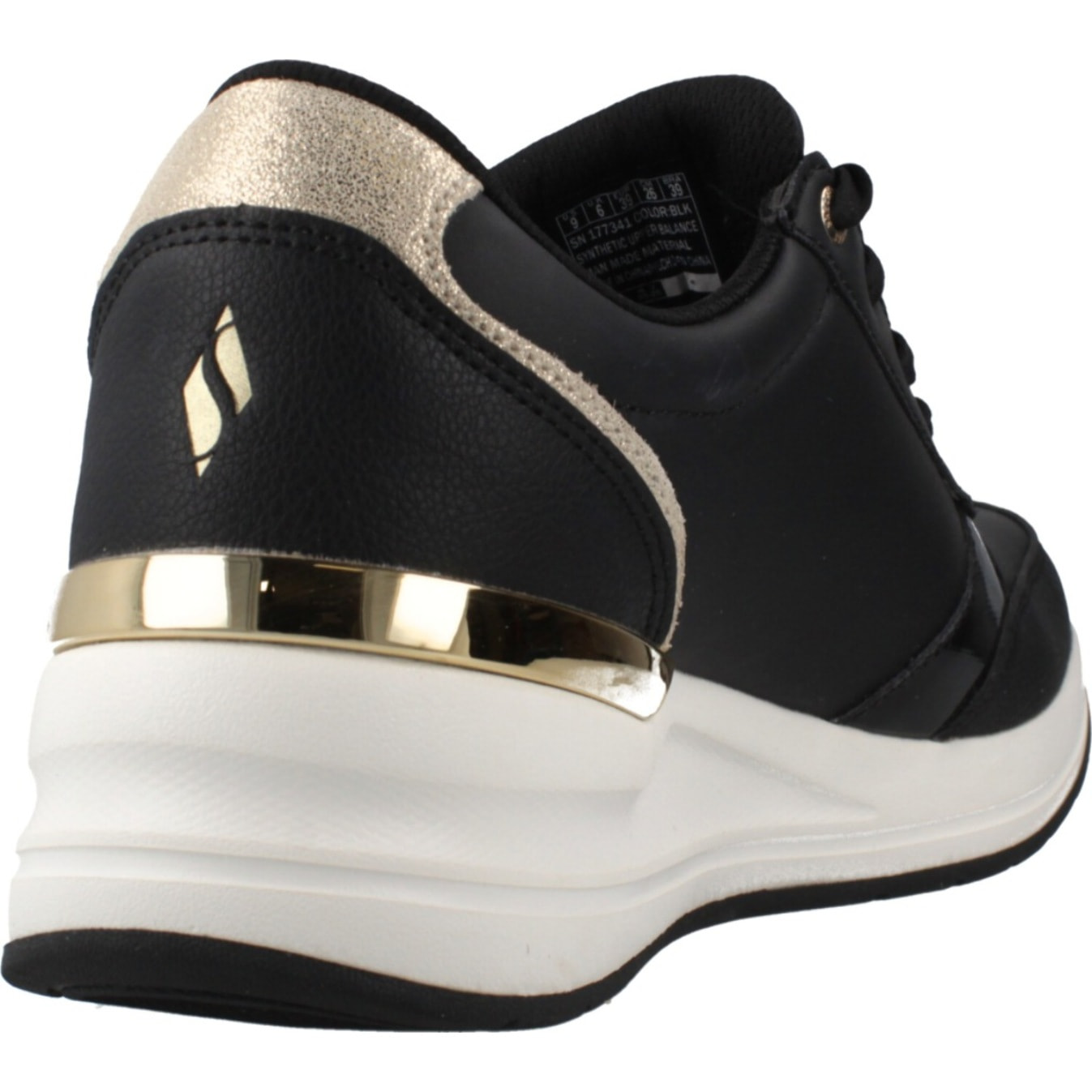Sneakers De  Mujer Billion 2 High End Negro