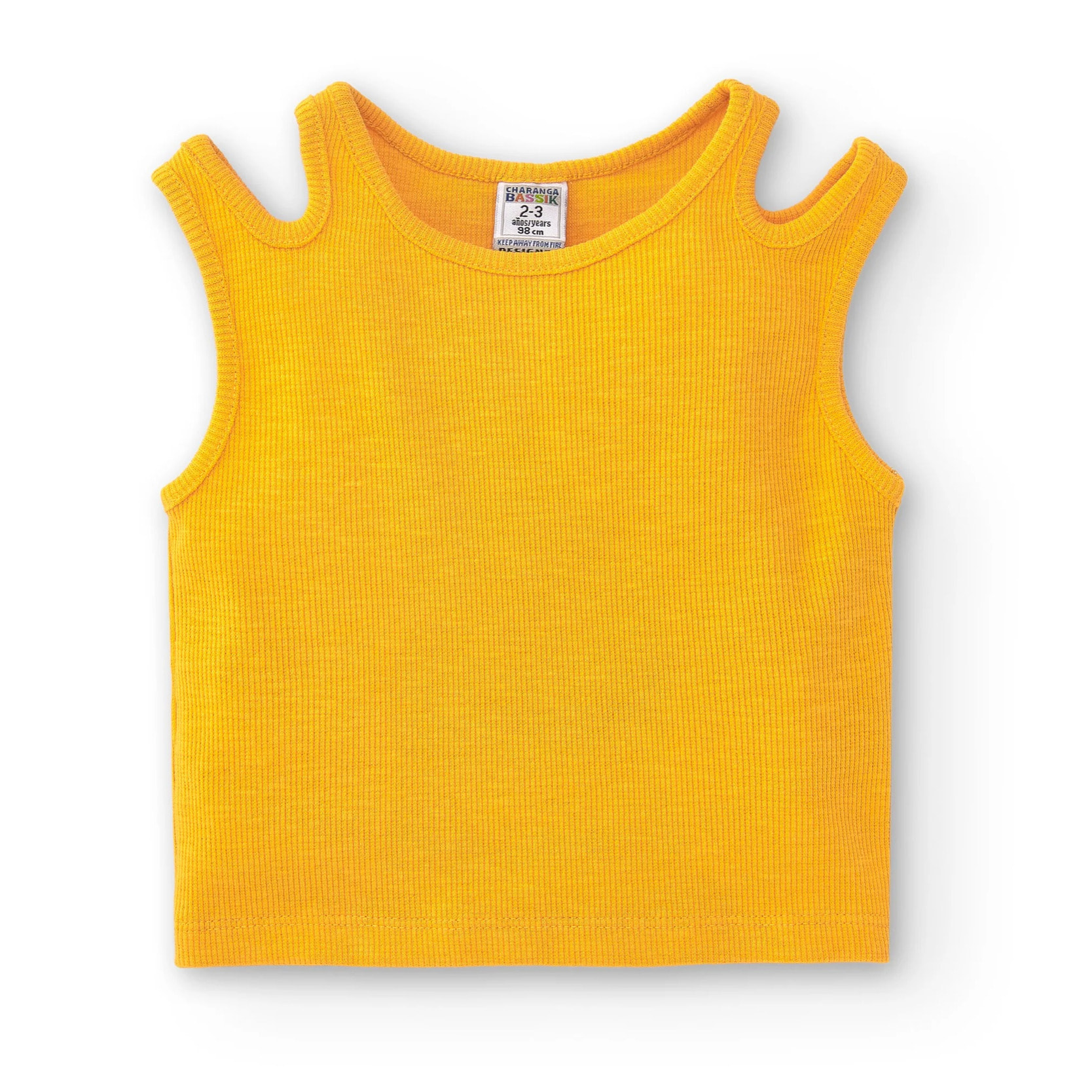 T-shirt Bambina Giallo