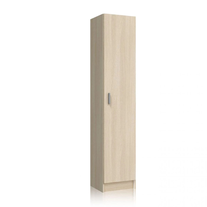 Armario multiusos 1 columna Roble