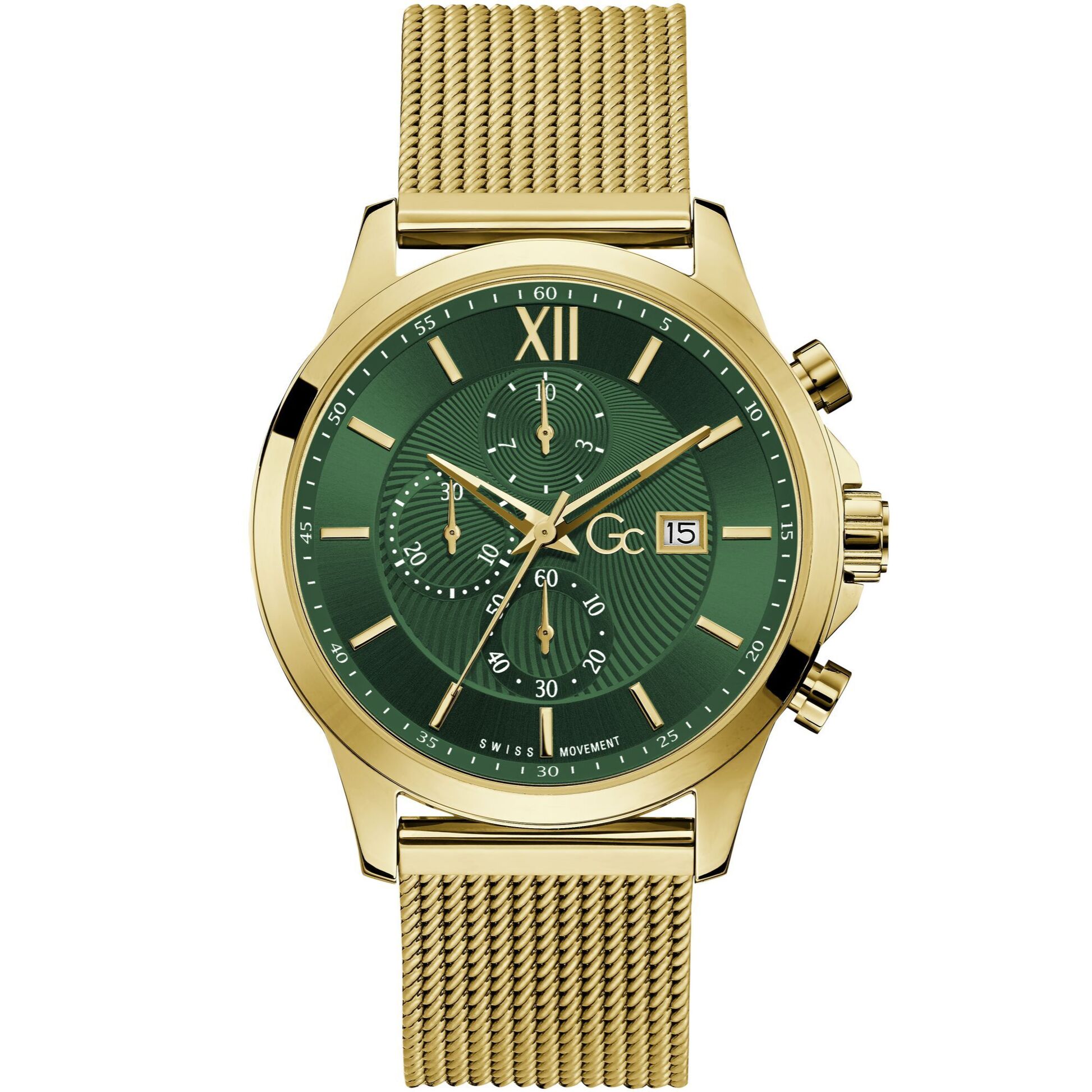 Gc Orologio Cronografo Al Quarzo Gc Executive