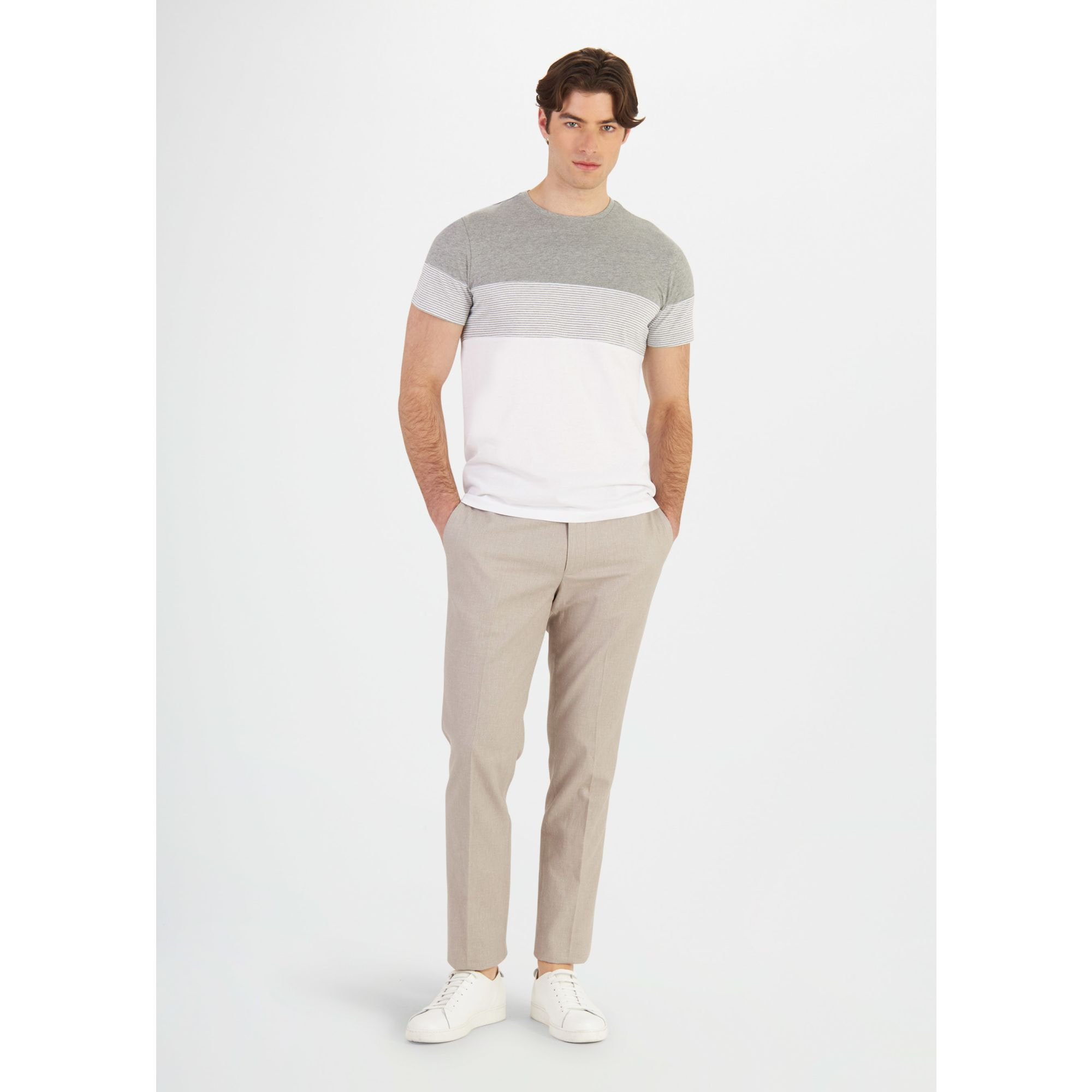 CONBIPEL T-SHIRT GRIGIO CHIARO M