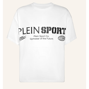PLEIN SPORT Camiseta Cuello Redondo Ss LOGO