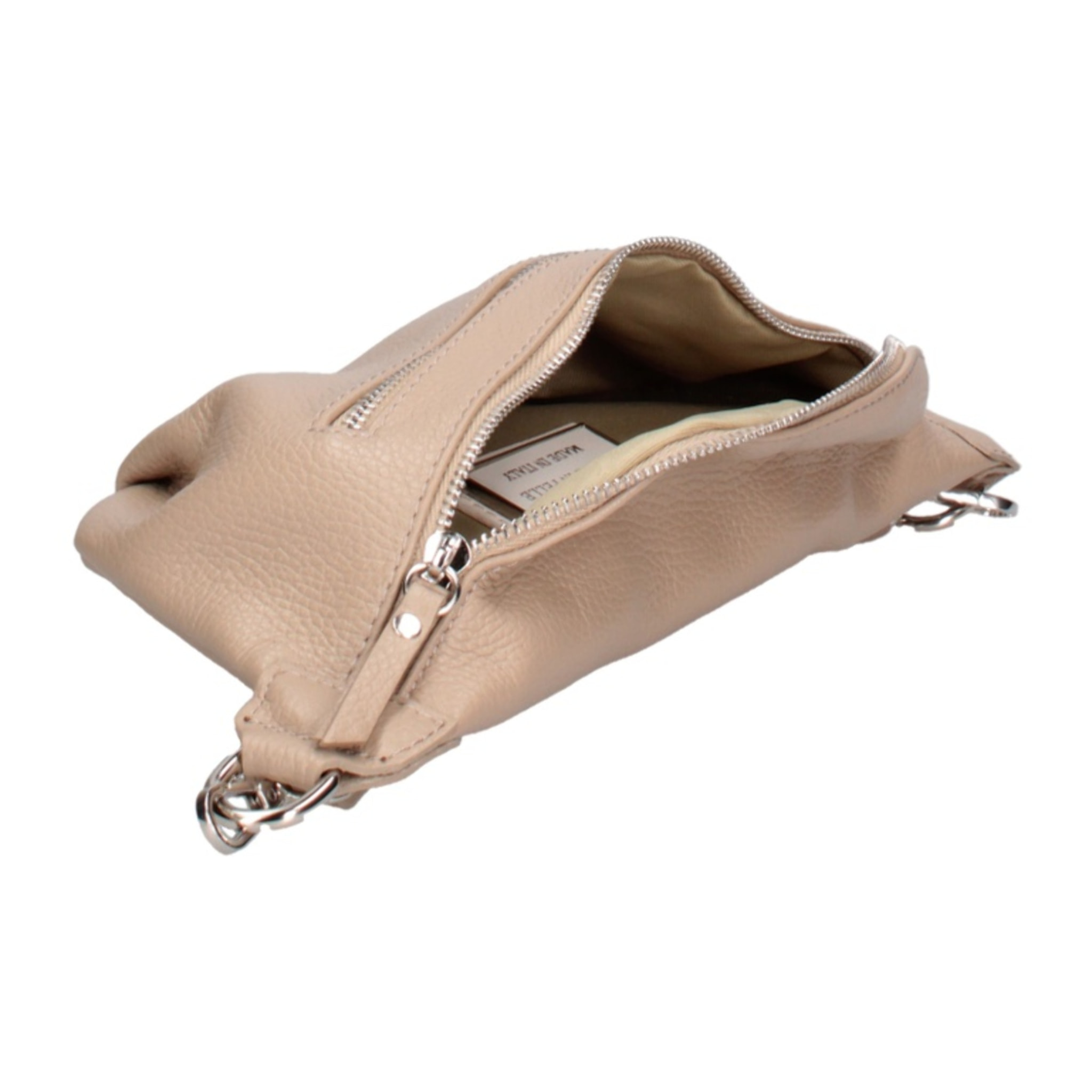 Marsupio da donna in vera pelle - Modello False - 100% pelle - 34.0 x 14.0 x 8.0 cm